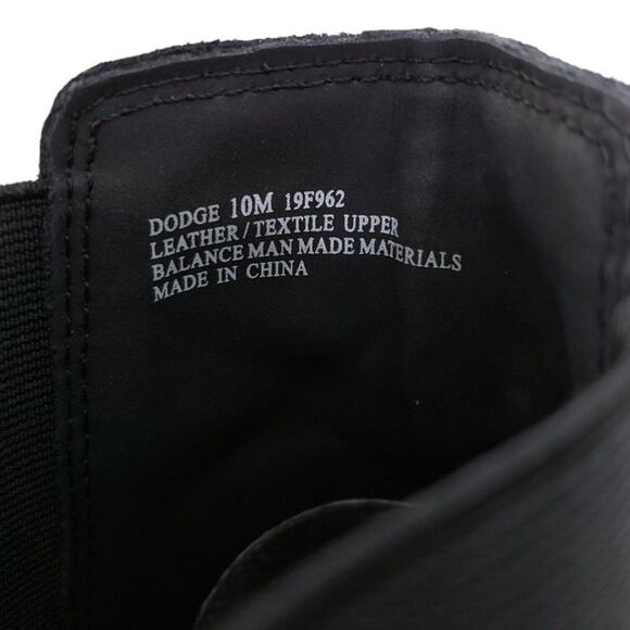 OTBT Ankle Boots Womens 10 M Dodge Black Suede Leather Gore Pull On Wedge Shoe - Picture 10 of 11